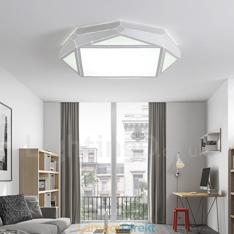 Modern Och Modern Integrerad Metalllampa För Infälld Montering