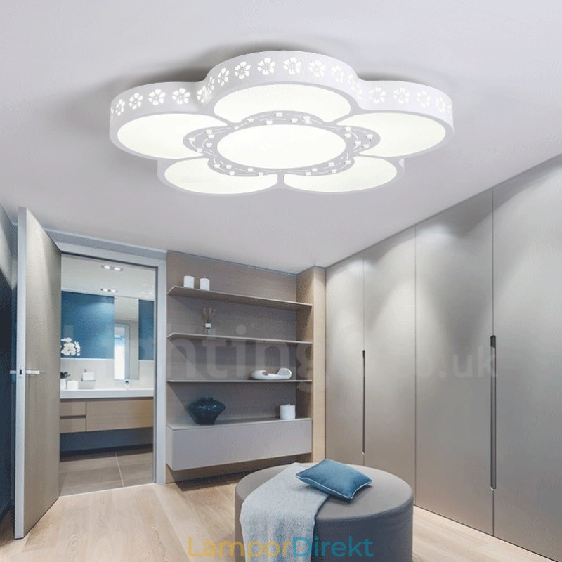 Modern Och Modern Integrerad Metalllampa För Infälld Montering