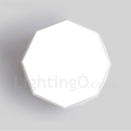 Modern Och Modern Integrerad Metalllampa För Infälld Montering