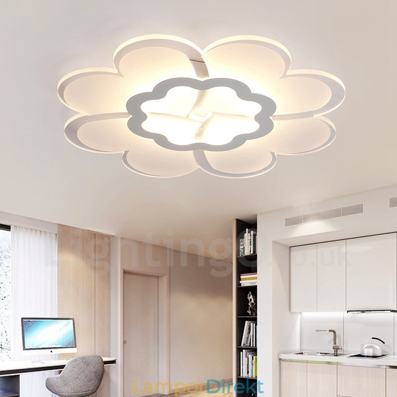 Modern Och Modern Integrerad Metalllampa För Infälld Montering