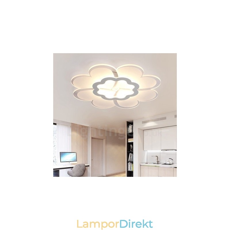 Modern Och Modern Integrerad Metalllampa För Infälld Montering