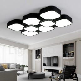 Modern Och Modern Integrerad Metalllampa För Infälld Montering