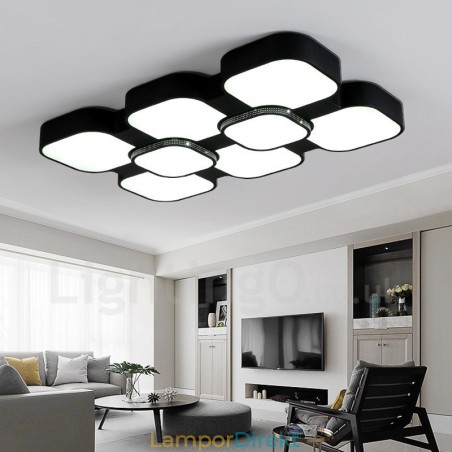 Modern Och Modern Integrerad Metalllampa För Infälld Montering Modern Och Modern Integrerad Metalllampa För Infälld Montering