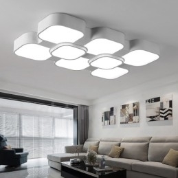 Modern Och Modern Integrerad Metalllampa För Infälld Montering