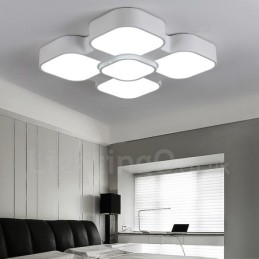 Modern Och Modern Integrerad Metalllampa För Infälld Montering