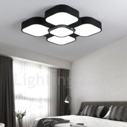 Modern Och Modern Integrerad Metalllampa För Infälld Montering