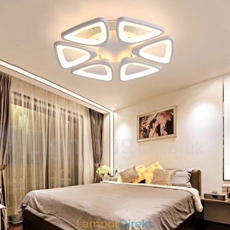 6 Ljus Modern Samtida Integrerad Flush Mount Light 6 Ljus Modern Samtida Integrerad Flush Mount Light