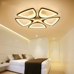 5 Ljus Modern Samtida Integrerad Flush Mount Light