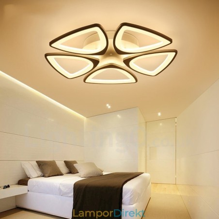 5 Ljus Modern Samtida Integrerad Flush Mount Light 5 Ljus Modern Samtida Integrerad Flush Mount Light
