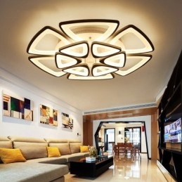 12 Ljus Modern Samtida Integrerad Flush Mount Light