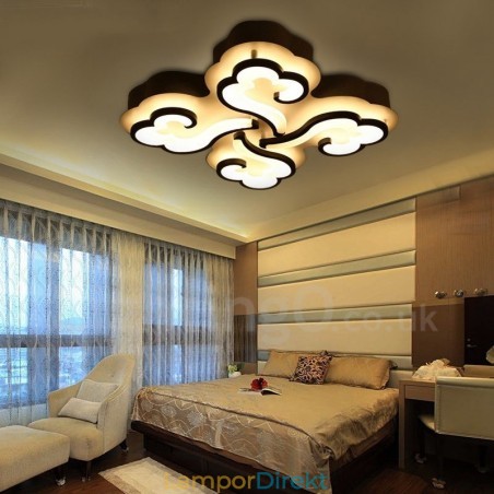 4 Ljus Modern Samtida Integrerad Flush Mount Light 4 Ljus Modern Samtida Integrerad Flush Mount Light