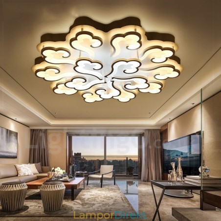 15 Ljus Modern Samtida Integrerad Flush Mount Light 15 Ljus Modern Samtida Integrerad Flush Mount Light
