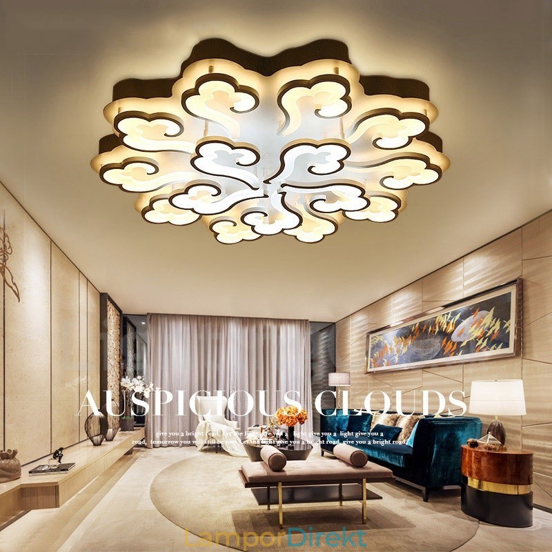 15 Ljus Modern Samtida Integrerad Flush Mount Light
