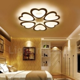 6 Ljus Modern Samtida Integrerad Flush Mount Light