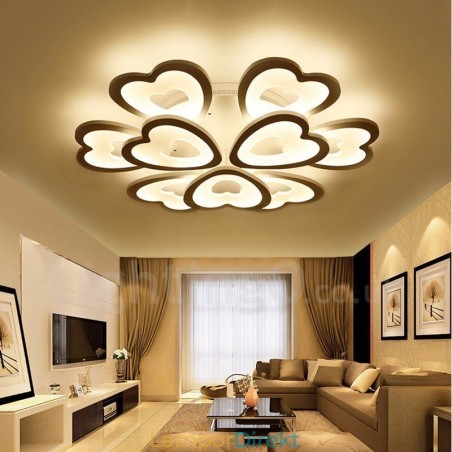 9 Ljus Modern Samtida Integrerad Flush Mount Light 9 Ljus Modern Samtida Integrerad Flush Mount Light