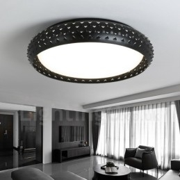 Modern Och Modern Integrerad Metalllampa För Infälld Montering