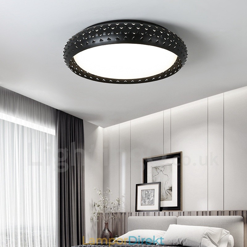 Modern Och Modern Integrerad Metalllampa För Infälld Montering