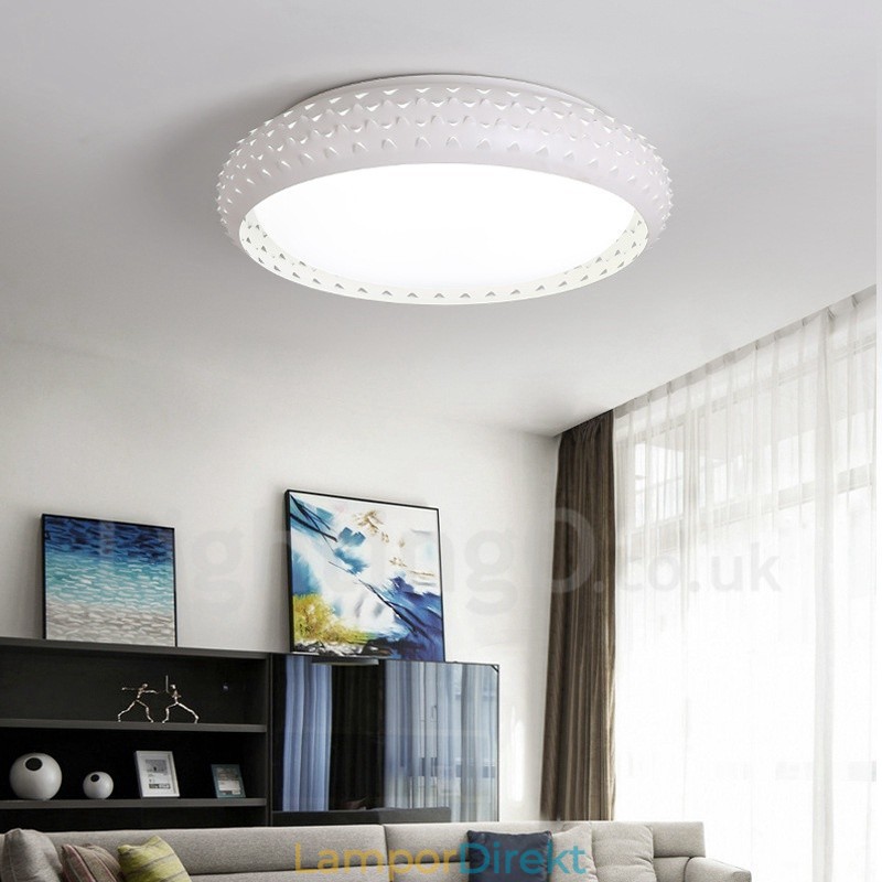 Modern Och Modern Integrerad Metalllampa För Infälld Montering
