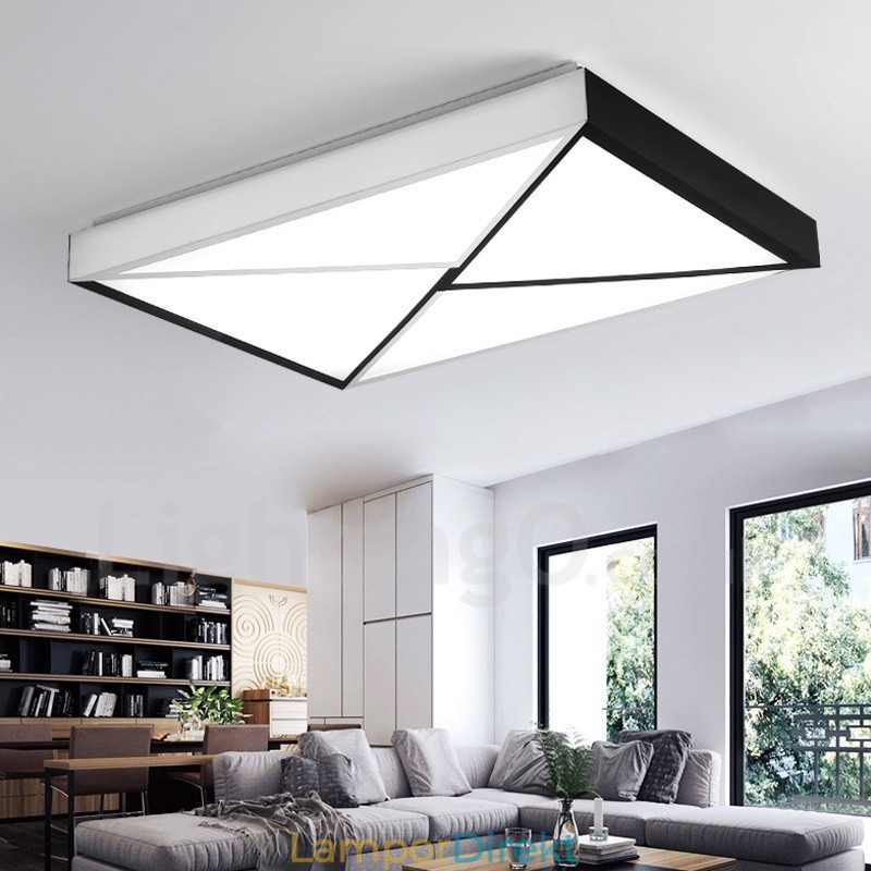 Modern Och Modern Integrerad Metalllampa För Infälld Montering