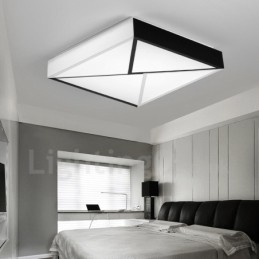 Modern Och Modern Integrerad Metalllampa För Infälld Montering