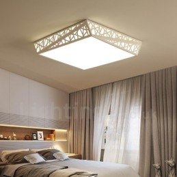 Modern Och Modern Integrerad Metalllampa För Infälld Montering