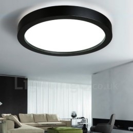 Modern Och Modern Integrerad Metalllampa För Infälld Montering