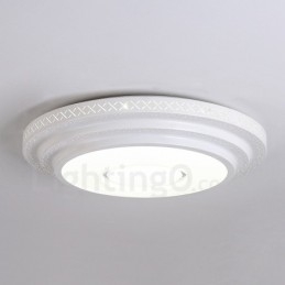 Modern Och Modern Integrerad Metalllampa För Infälld Montering