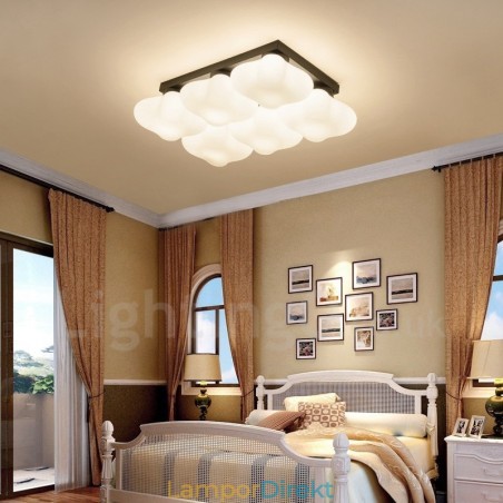 6 Light Rustic Lodge Integrerad Flush Mount Light 6 Light Rustic Lodge Integrerad Flush Mount Light