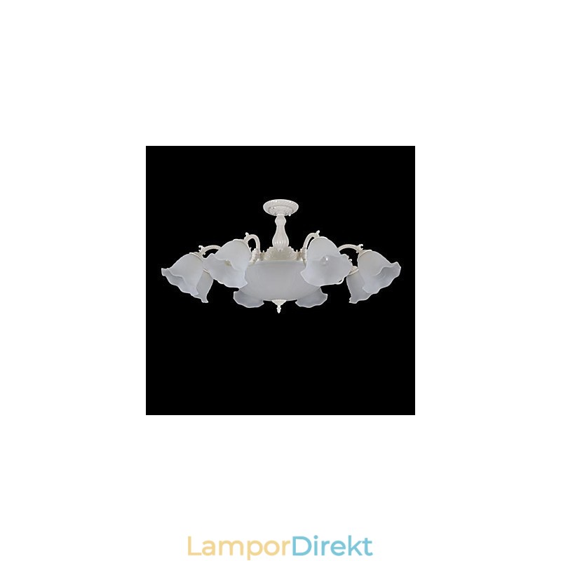 Flush Mount White European Retro Classic