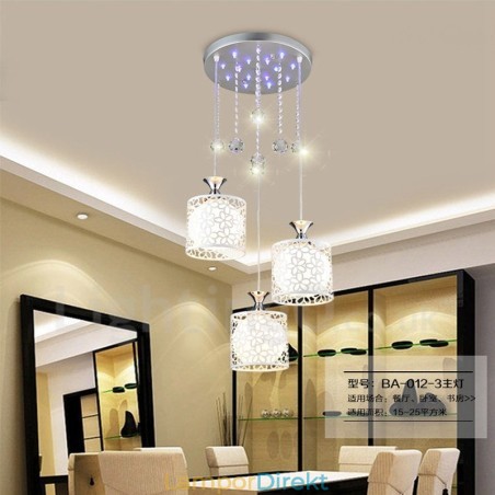 3 Ljus Modern Och Modern Glödlampa I Metall 3 Ljus Modern Och Modern Glödlampa I Metall