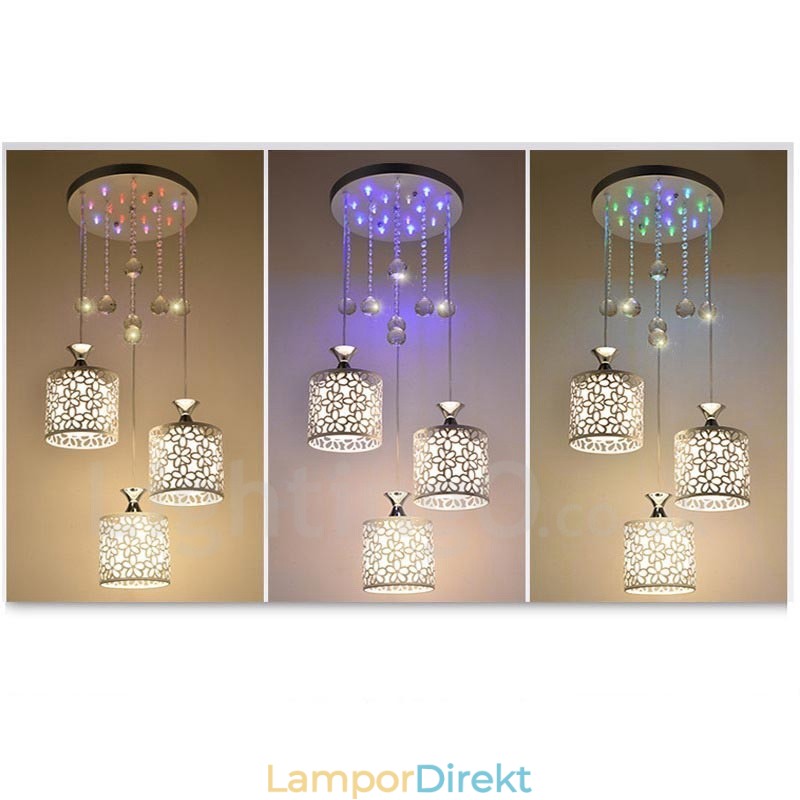 3 Ljus Modern Och Modern Glödlampa I Metall