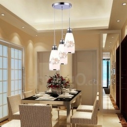 3 Ljus Modern Samtida Integrerad Metall Taklampa