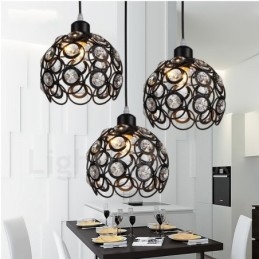 3 Ljus Rustic Lodge Integrated Pendel Light