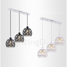 3 Ljus Rustic Lodge Integrated Pendel Light