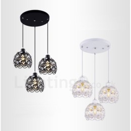 3 Ljus Rustic Lodge Integrated Pendel Light