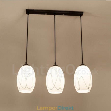 3 Ljus Rustic Lodge Integrerad Metall Taklampa 3 Ljus Rustic Lodge Integrerad Metall Taklampa