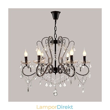 6 Ljus Kristallkrona Modern Samtida Traditionell Klassisk Rustik Lodge Vintage Retro 6 Ljus Kristallkrona Modern Samtida Traditionell Klassisk Rustik Lodge Vintage Retro