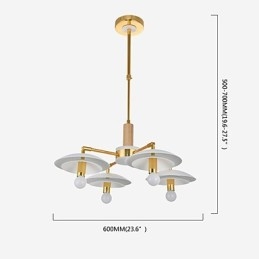 4 Ljus Mini Style Traditionell Klassisk Modern Modern Ljuskrona