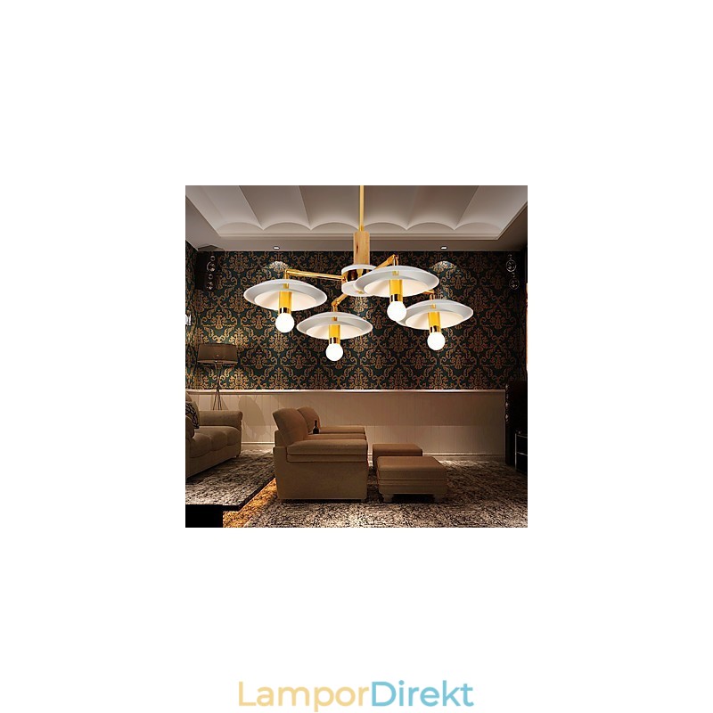 4 Ljus Mini Style Traditionell Klassisk Modern Modern Ljuskrona