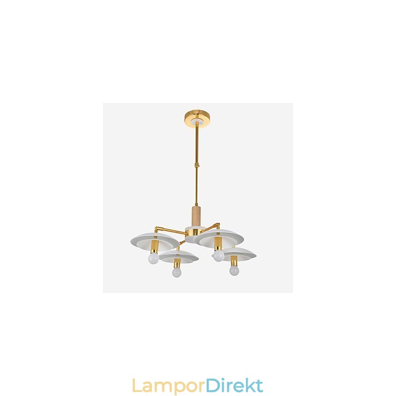 4 Ljus Mini Style Traditionell Klassisk Modern Modern Ljuskrona