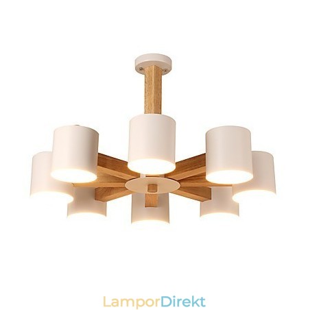 Ljuskrona Med 8 Lampor Modernt Samtida Traditionell Klassisk Vintage Country Wood Funktion För Trä Ljuskrona Med 8 Lampor Modernt Samtida Traditionell Klassisk Vintage Country Wood Funktion För Trä