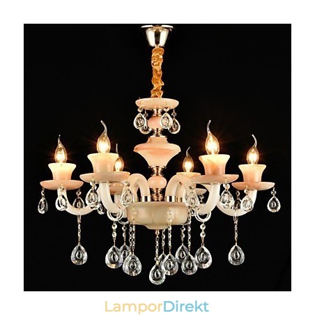 Modern Och Modern Traditionell Klassisk Galvaniserad Funktion För Kristallkrona I Metall I Ministil Modern Och Modern Traditionell Klassisk Galvaniserad Funktion För Kristallkrona I Metall I Ministil