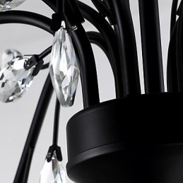 9 Ljus Kristallkrona Modern Samtida Traditionell Klassisk Vintage Retro Country Målning Funktion