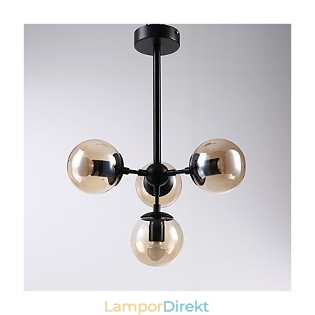 Fyra Ljus Post Modern Europe Style Modo Metall Glas Pendel Lampa Foajén Dekorera Industriell Ljuskrona Lampa Fyra Ljus Post Modern Europe Style Modo Metall Glas Pendel Lampa Foajén Dekorera Industriell Ljuskrona Lampa