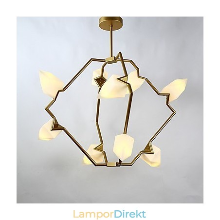 Nio Ljusa Inlägg Modern Metall Med Glas Persika Ljuskrona Lampa Matsalen Dekorera Hängande Lampa Nio Ljusa Inlägg Modern Metall Med Glas Persika Ljuskrona Lampa Matsalen Dekorera Hängande Lampa