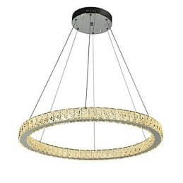 Dimbar Ring Takhängande Ljus Modern Ljuskrona Belysning Inomhus Ljus Med Fjärrkontroll