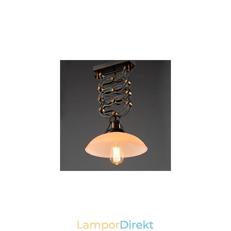 Amerikanska Landsbygden Loft Stil Hängande Ljus Smidesjärn Scissor Light Shop Dekoration Lights Light