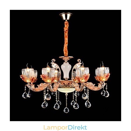 Modern Och Modern Traditionell Klassisk Zinklegeringsfunktion För Kristall I Mini-Stil Metall Taklampa Modern Och Modern Traditionell Klassisk Zinklegeringsfunktion För Kristall I Mini-Stil Metall Taklampa