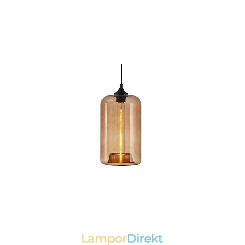 Flaskdesignhänge 1 Ljus Minimalistisk Järnmålning