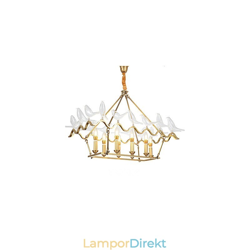 Modern Modern Mässingsfunktion För Designers Metallkrona